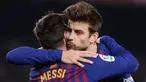 Lionel Messi memang seorang pribadi yang tertutup. Namun jangan salah, ternyata ia banyak mempunyai teman dekat di Barcelona. Ketika ujung kariernya selama 17 tahun di Barcelona berakhir, momen indah bersama 9 rekannya berikut akan jadi kenangan La Pulga. (Foto: AFP/Josep Lago)