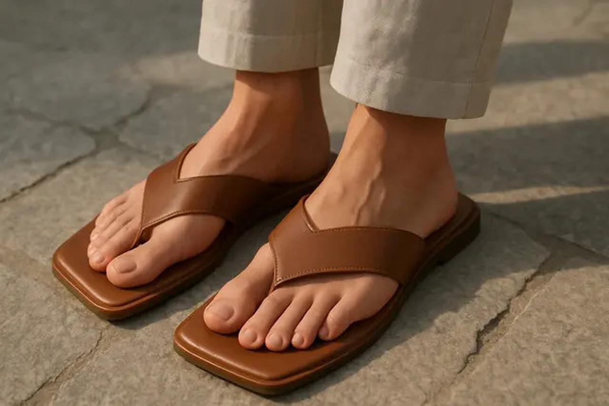 7 Model Sandal Jepit Desain Minimalis, Cocok untuk Outfit Formal Modern