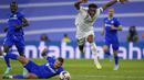 <p>Los Blancos menang atas Getafe dengan skor tipis 1-0. (AP Photo/Manu Fernandez)</p>