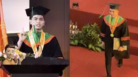 Momen wisuda Teuku Ryan (sumber: Instagram/teukuryantr)