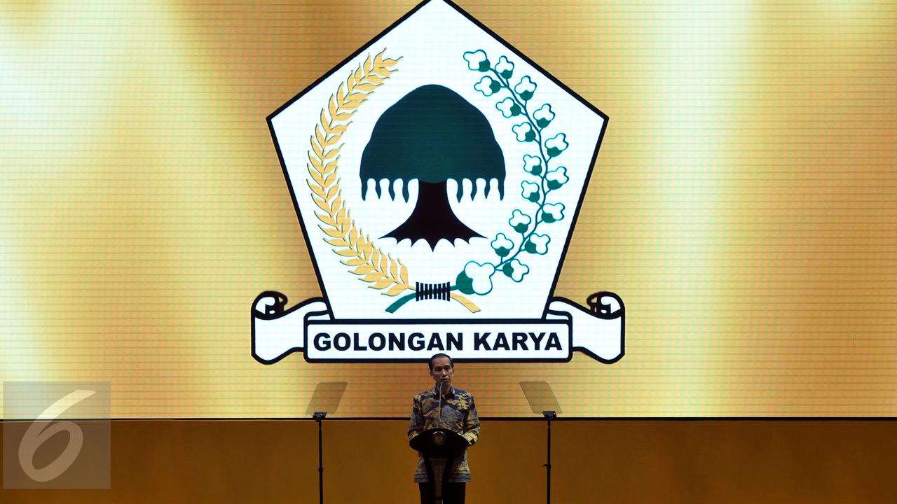 20160729-Presiden Jokowi, Megawati Hingga Ahok Hadiri Penutupan Rapimnas Partai Golkar-Jakarta