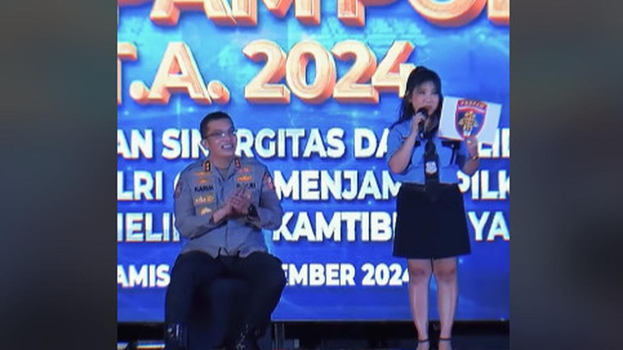 Kiky Saputri Roasting "Bukan Tembak Menembak Antar-Sesama" di Depan Kadiv Propam Polri