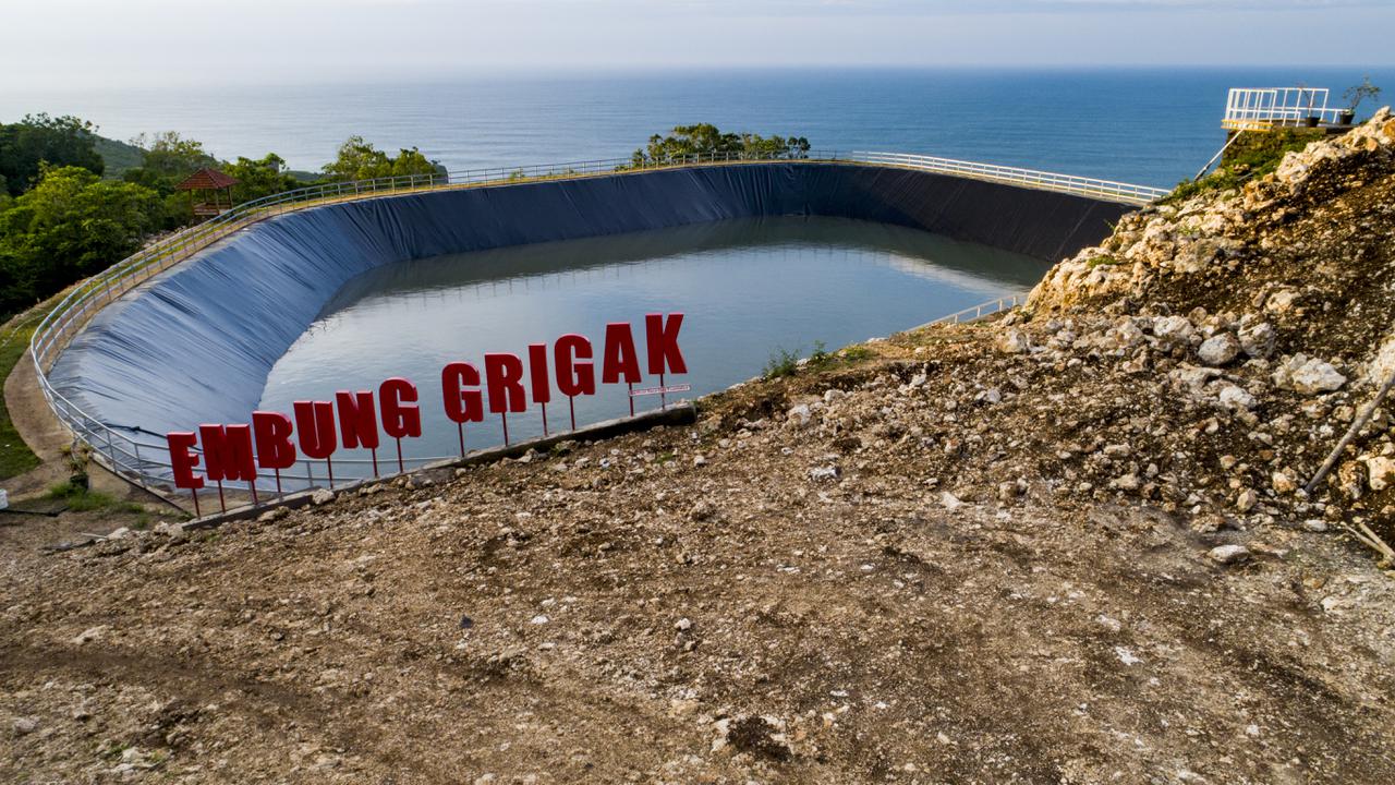 Membangun Asa Petani Gunungkidul lewat Cadangan Air Embung Tadah Hujan Grigak