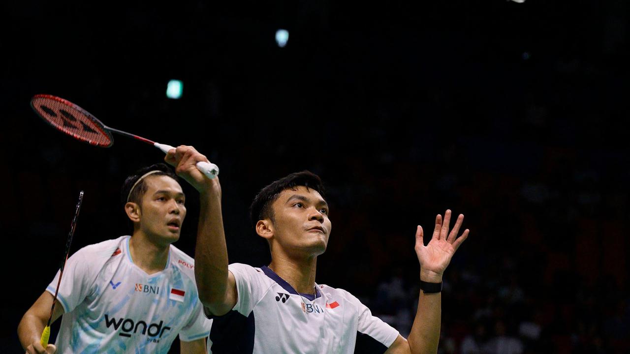 FOTO: Fajar/Fikri Melaju ke Final Korea Open 2025 Usai Tumbangkan Wakil Taiwan
