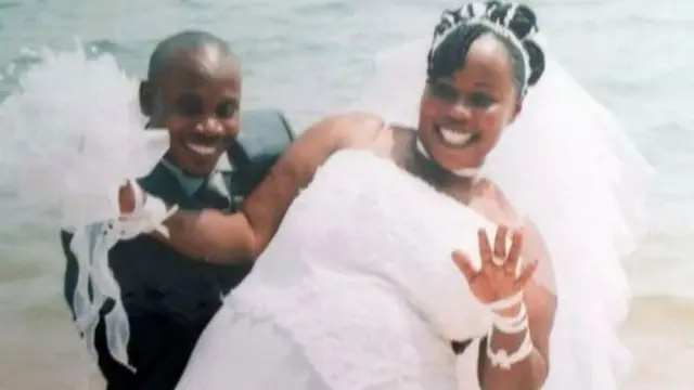 Noela Rukundo dan suaminya, Balenga Kalala