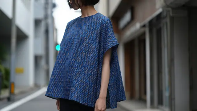 Model Baju Batik Lengan Lebar Anti Gerah