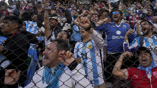 Foto: Messi Tak Main di Venue Tertinggi, Argentina Tetap Tampil Solid untuk Bungkam Bolivia pada Kualifikasi Piala Dunia 2026