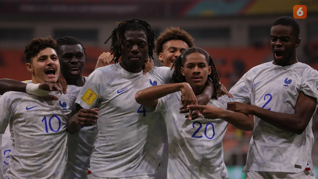 FOTO Prancis U-17 Vs Korsel U-17