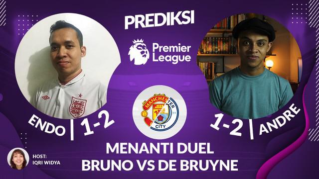 Berita video prediksi Liga Inggris, menanti duel Bruno Fernandes dan Kevin De Bruyne di Derbi Manchester