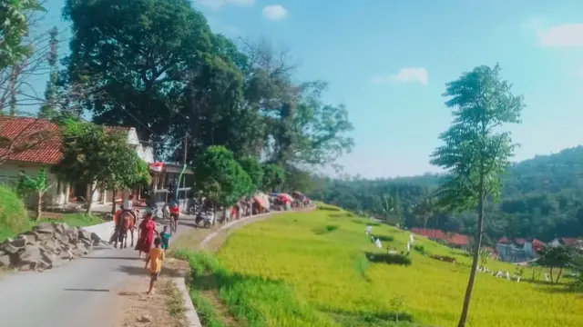 Pemandangan sekitar kaki Gunung Selasih. (Dok: IG @daim7405 https://www.instagram.com/p/C_I01GpyfYA/?img_index=1&igsh=cGsyNzE4dXU1NW8z)