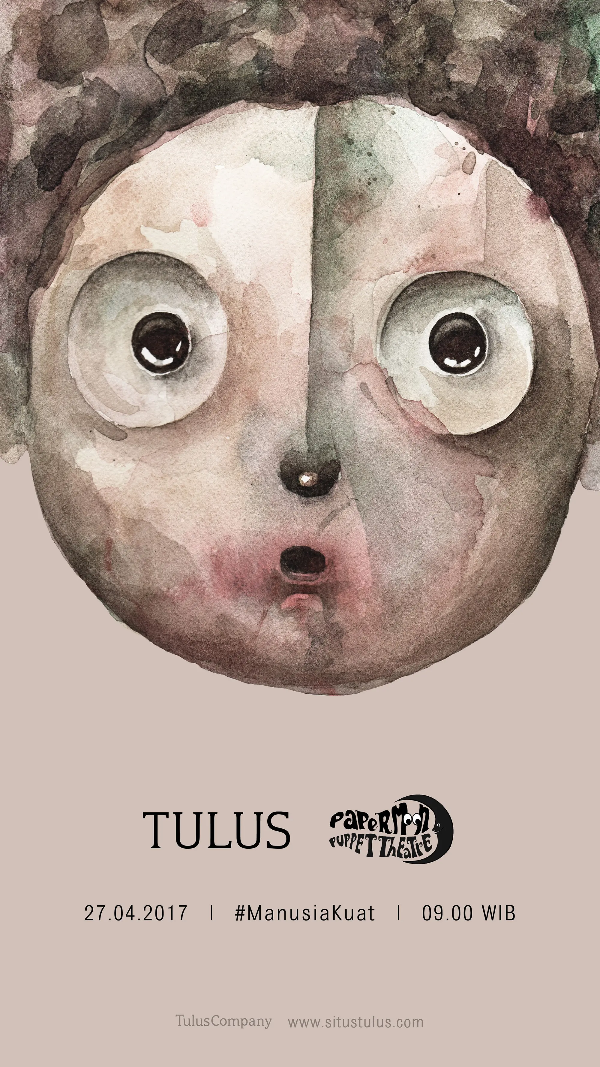 Tulus Manusia Kuat artwork (Tulus Co)