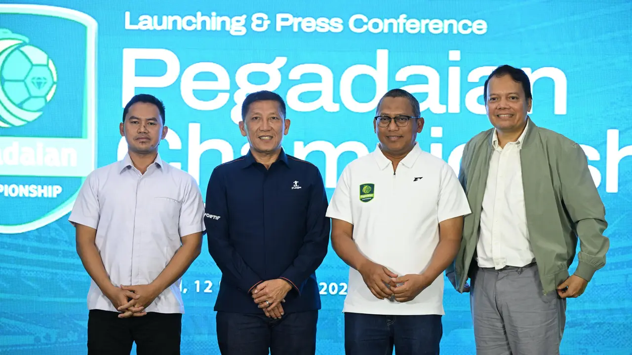 Jumpa pers Launching Pegadaian Championship