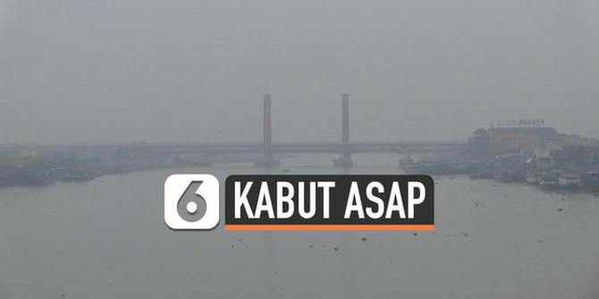 VIDEO: Hingga Pagi Ini, Asap Masih Selimuti Palembang