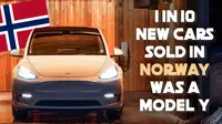 9 dari 10 Mobil yang Terjual di Negara Ini adalah Kendaraan Listrik (Carscoops)