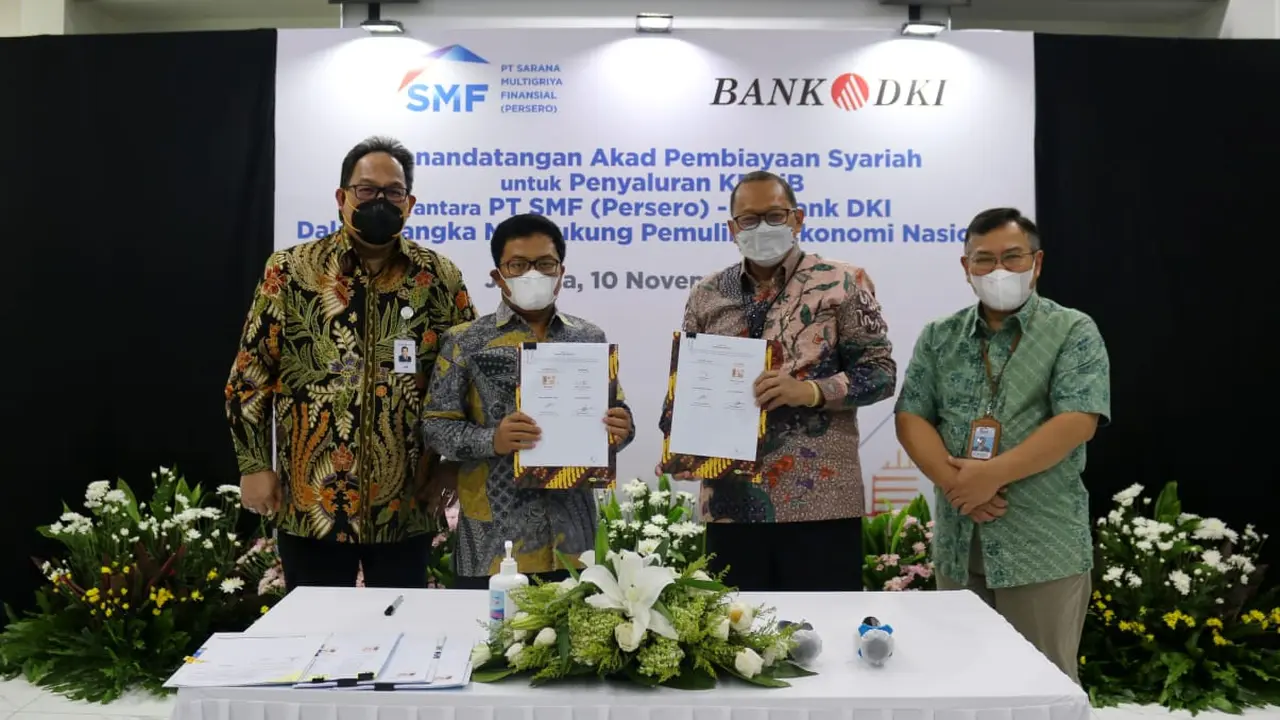 Unit Usaha Syariah (UUS) Bank DKI menjalin sinergi dengan SMF