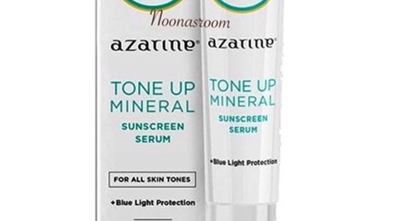 7. Azarine Tone Up Mineral Sunscreen Serum<br>
