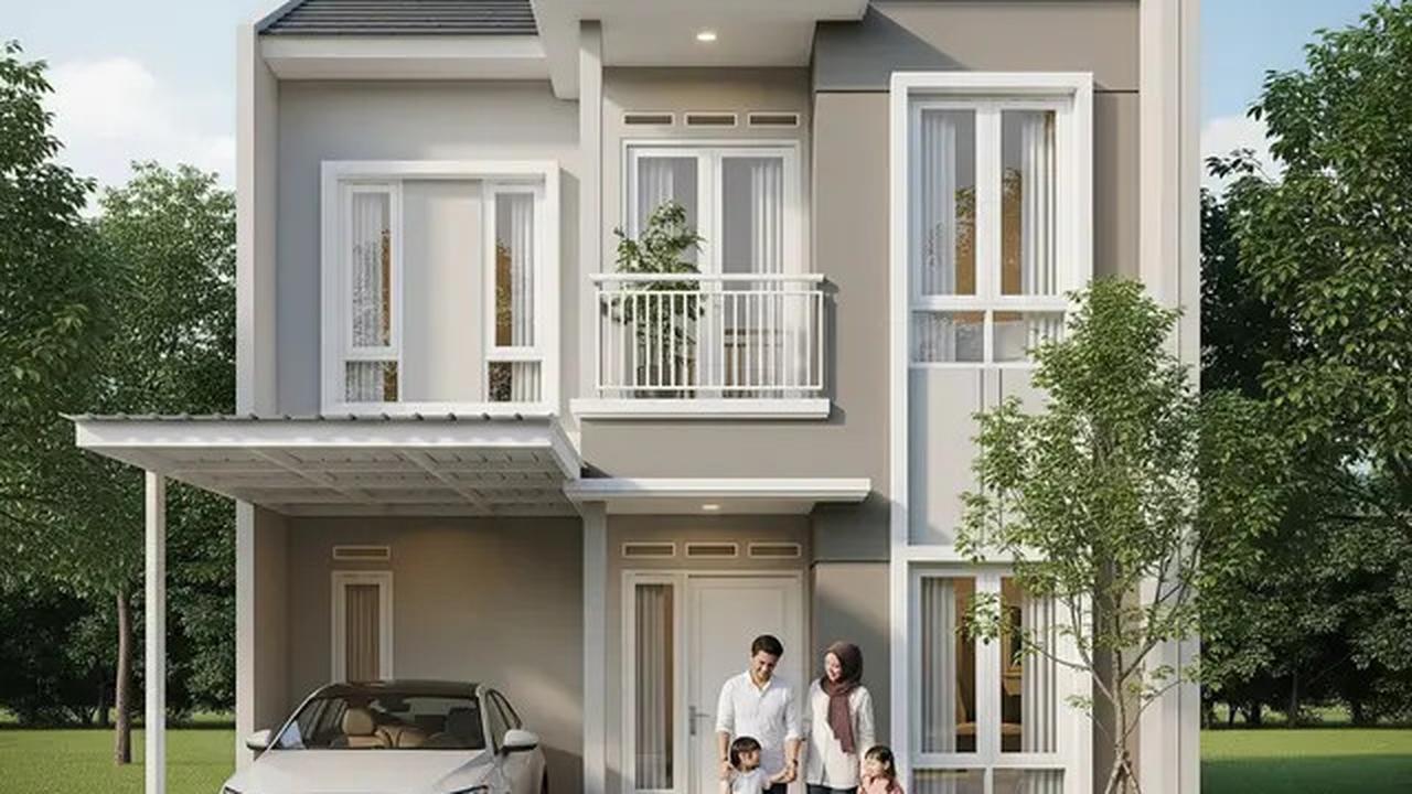 10 Inspirasi Desain Rumah Sederhana Tipe 36, Nyaman dan Fungsional untuk Keluarga Kecil Bahagia
