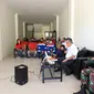 Wali Kota Tarakan, Dr. H. Khairul, M. Kes saat kegiatan penerimaan bantuan