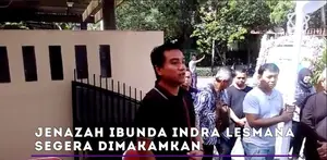 Jenazah Ibunda dari Indra Lesmana akan dimakamkan satu liang lahat dengan suaminya.