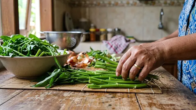 Pilih Batang Kangkung yang Berkualitas