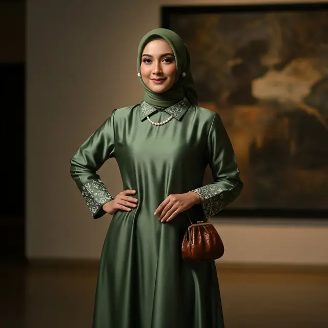 Model Gamis Old Money untuk Lebaran 2026