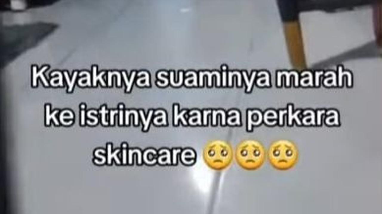Viral Suami Diduga Aniaya Istri Karena Tak Terima Beli Skincare