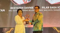 Penghargaan diberikan oleh Menteri Pemberdayaan Perempuan dan Perlindungan Anak, Bintang Puspayoga dan diterima oleh Wakil Wali Kota Tangerang Selatan Pilar Saga Ichsan, di Semarang, pada Sabtu (22/07).