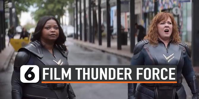 VIDEO: Aksi Dua Pahlawan Super yang Kocak di Film Thunder Force