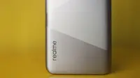 Realme C15, desain belakang (Liputan6.com/ Agustin Setyo W)