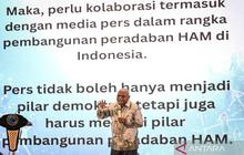 Menteri Natalius Pigai Dorong Peran Pers sebagai Pilar Utama Pembangunan Peradaban HAM