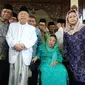 Ditemani Mahfud Md, Ma'ruf Amin silaturahmi ke keluarga Gus Dur. (Merdeka.com/Ahda Bayhaqi)