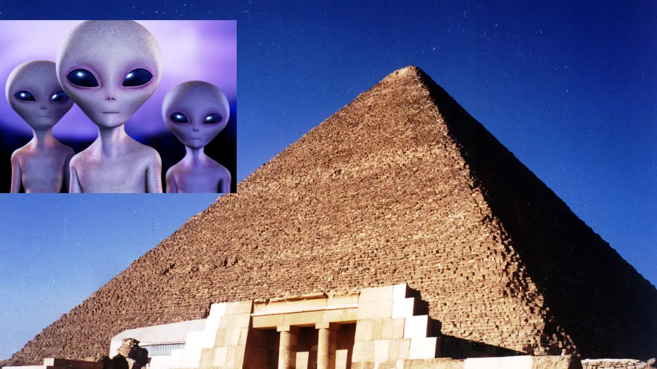 Piramida dibangun para alien?