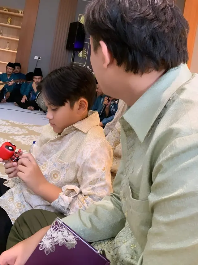 Pengajian Jelang Pernikahan Rizky Febian