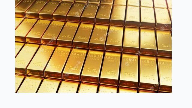 Ilustrasi emas, harga emas