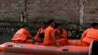 Pasukan oranye yang terseret arus banjir di Ibu Kota, ditemukan tewas. 