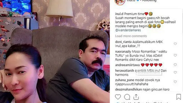 Inul Daratista dan Suami