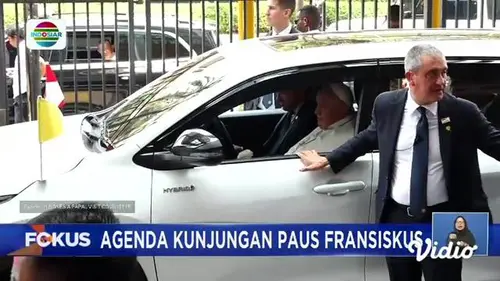 Fokus : Antusiasme Warga Sapa Paus Fransiskus di Jakarta