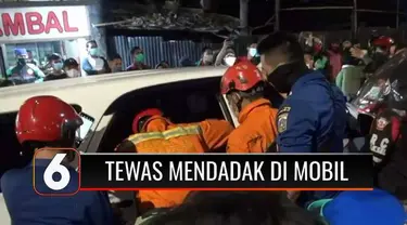 Sebuah mobil berhenti saat lampu lalu lintas berwarna hijau, akibatnya kemacetan terjadi di jalan Pasar Minggu Raya, Pancoran. Saat dicek, pengemudi mobil ditemukan tewas di dalam mobil.