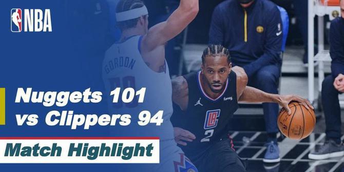 VIDEO: Highlights NBA, Denver Nuggets Curi Kemenangan atas LA Clippers 101-94