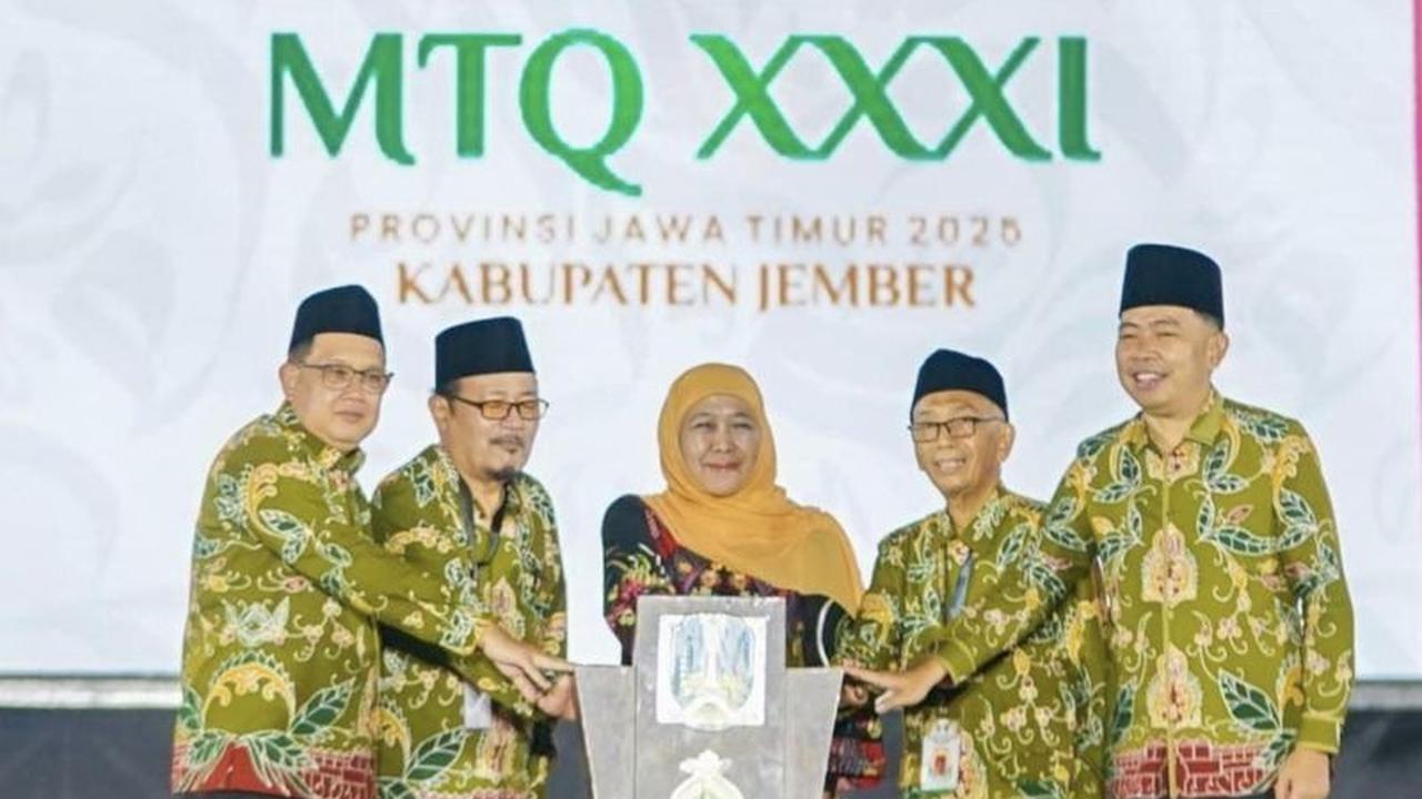 Khofifah: MTQ XXXI Jawa Timur 2025 Pancarkan Cahaya Persatuan dan Keimanan, Siap Juara Nasional!