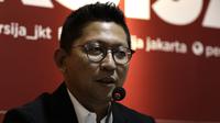 Presiden Persija Jakarta, Mohamad Prapanca, saat jumpa pers jelang peluncuran tim di Kantor Persija, Kuningan, Jakarta, Jumat (21/2). Peluncuran tim Persija akan diisi dengan laga uji coba melawan tim asal Singapura.(Bola.com/Yoppy Renato)