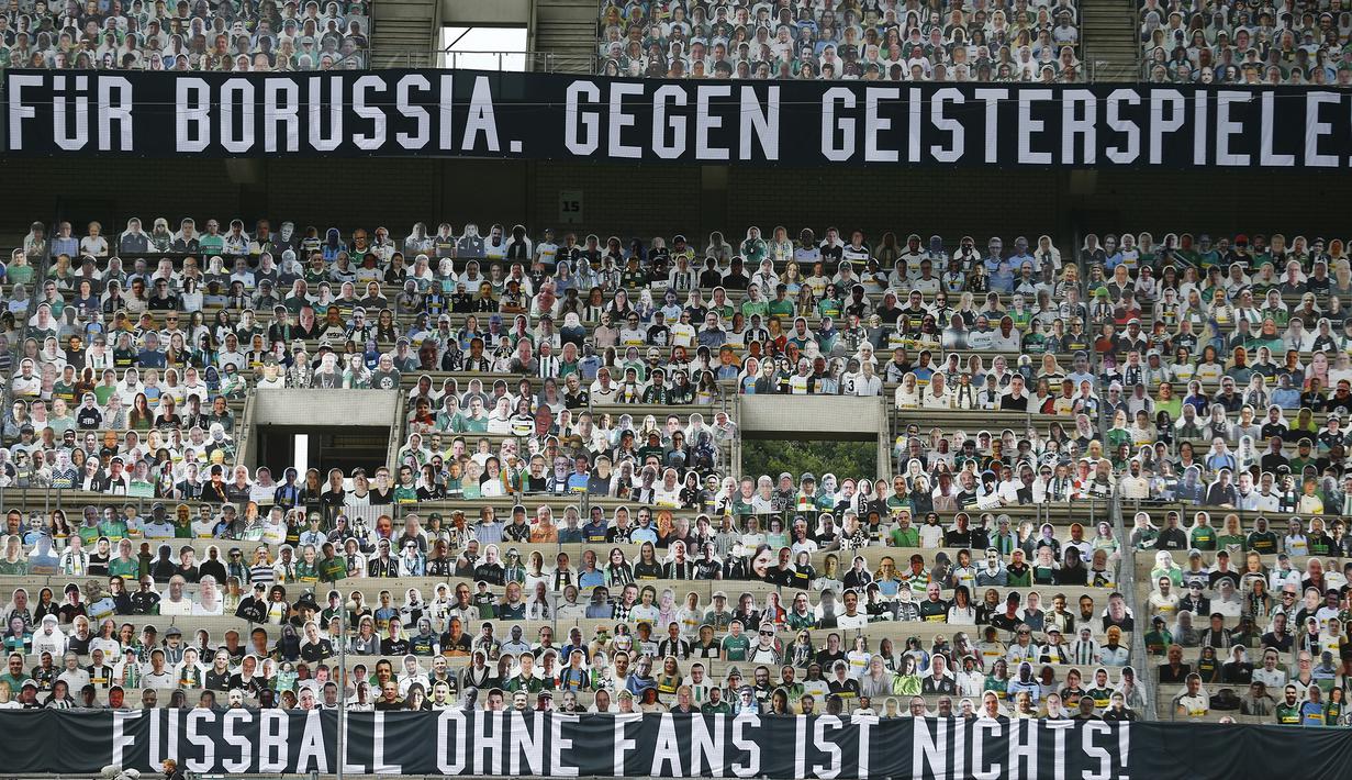 Foto Hajar Wolfsburg Monchengladbach Tampil Gemilang Di Depan Suporter Kardus Dunia Bola Com