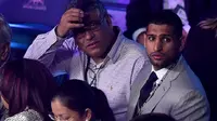 Amir Khan turut menonton duel abad ini Mayweather vs Manny Pacquiao (Daily Mail)