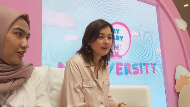 Kymberly Ryder Tak Berikan Nugget dan Sosis untuk Anak. (Sumber/Ruli Ananda Putri)