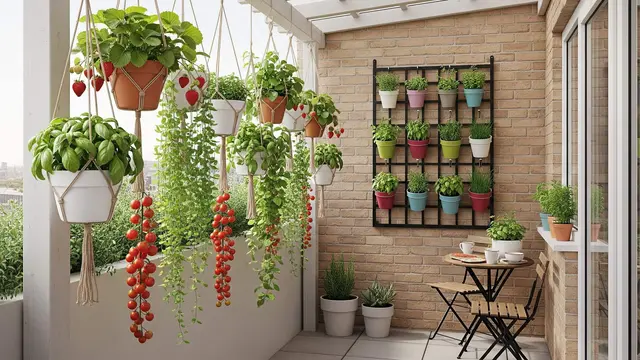 Trik Menyusun Pot Kebun Sayur Supaya Rapi di Teras Sempit