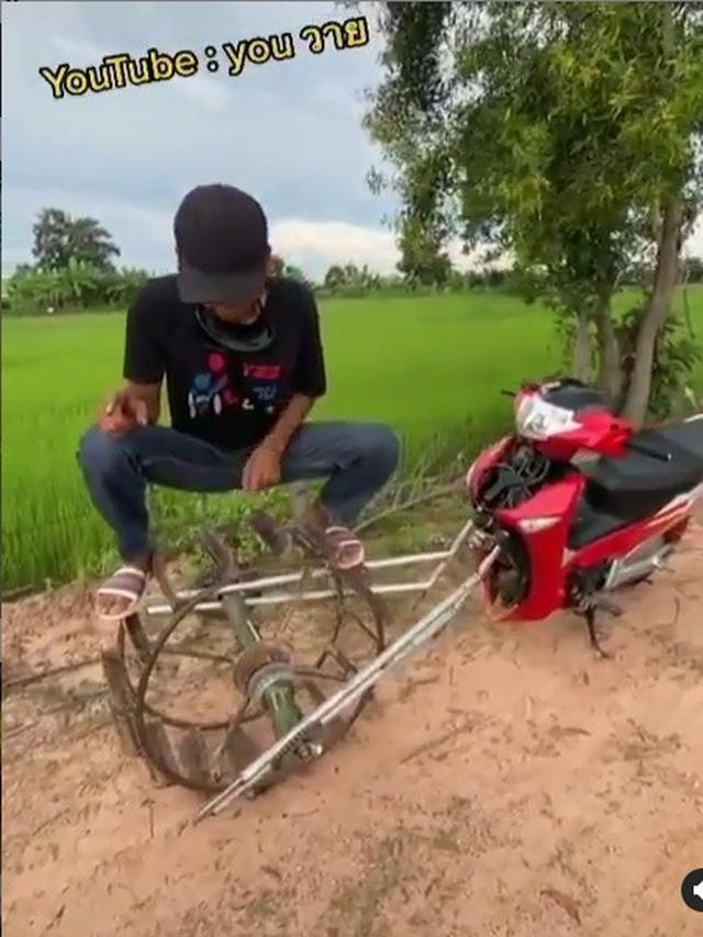 7 Potret Modifikasi Roda Sepeda Motor Ini Bikin Tepuk Jidat