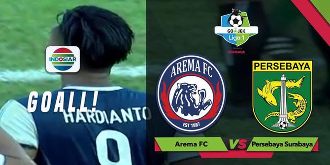 VIDEO: Ini Gol yang Antarkan Arema FC Kalahkan Persebaya