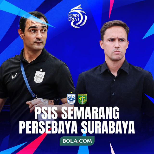 BRI Liga 1 - PSIS Semarang Vs Persebaya Surabaya - Duel Pelatih: Gilbert Agius Vs Paul Munster
