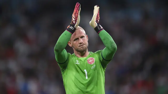 Wajah Kecewa Pemain Denmark Gagal ke Final Euro 2020