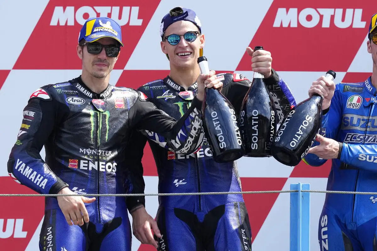 Foto MotoGP: Tampil Mengesankan, Fabio Quartararo Juara MotoGP Belanda 2021